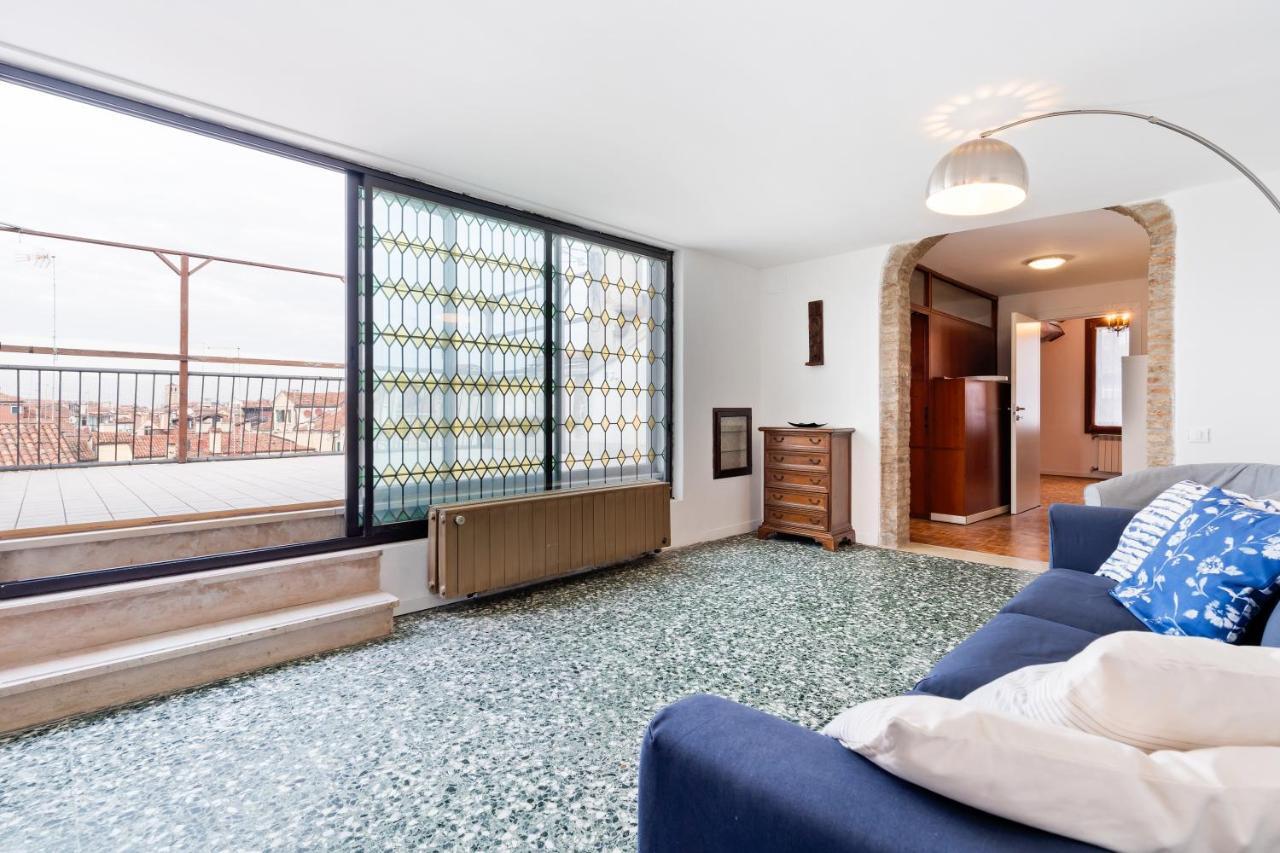 威尼斯Ponte Di Rialto Penthouse With Panoramic Terrace公寓 外观 照片